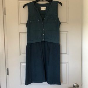 Anthropologie Saturday Sunday Blue Tunic (Medium)